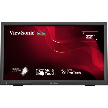 VIEWSONIC TD2223-2 55,88cm 22Zoll IR 1920x1080 16:9 6,5ms VGA DVI HDMI USB