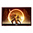 AOC 16G3 portable TV/monitor Portable monitor Black, Red 39.6 cm (15.6