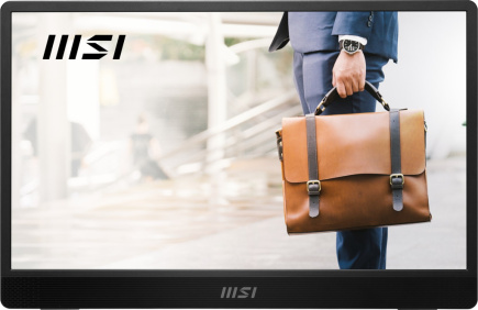 MSI PRO MP161 E2U portable TV/monitor Portable monitor Must 39.6 cm (15.6