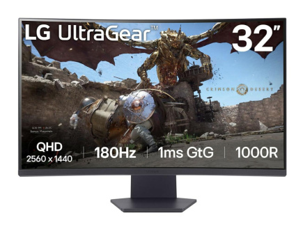 LCD Monitor|LG|32GS60QC-B|32