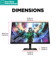 Renew SILVER OMEN by HP 27qs QHD Gaming Monitor - 27