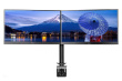 iiyama Simple and functional dual desktop arm