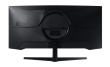 Samsung Monitor 34 inches LC34G55TWWPXEN VA 3440x1440 Ultra WQHD 21:9 cinema format 1xHDMI/1xDP 1 ms (MPRT) curved 165Hz Gaming 2 lata d2d