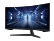 Samsung Monitor 34 inches LC34G55TWWPXEN VA 3440x1440 Ultra WQHD 21:9 cinema format 1xHDMI/1xDP 1 ms (MPRT) curved 165Hz Gaming 2 lata d2d
