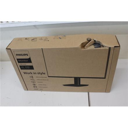 Renew. Philips 24E1N1100A/00 23.8'' 16:9/1920x1080/250cd/m2/HDMI VGA | Philips | 24E1N1100A/00 | 24 