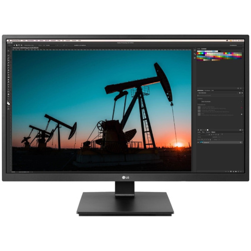 68,6cm/27'' (3840x2160) LG 27BN55UP-B 16:9 5ms IPS HDMI DP VESA Pivot UHD Черный