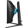 68,6cm/27'' (2560x1440) Samsung Odyssey G6 S27BG650EU 16:9 1ms 2xHDMI DisplayPort VESA Pivot Speaker QHD 240Hz Curved Gaming Черный