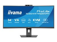 IIYAMA XCB3497WQSNPH-B1 34inch VA 3440x1440 350cd/m2 0.4ms 2xHDMI DP USB