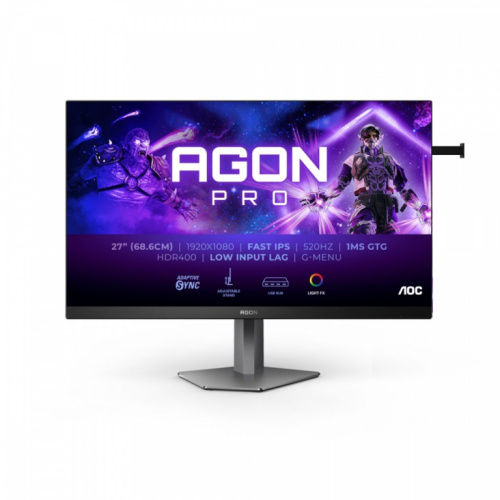 AOC Monitor AG276FK 27 inches 520Hz Fast IPS HDMIx2 DPx2