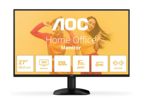 AOC Monitor Q27B35S3 27 inches IPS 120Hz HDMI DP