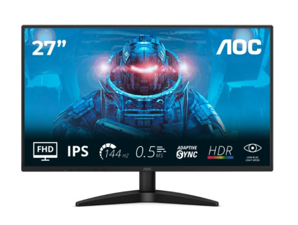 AOC Monitor 27B36X 27 cali IPS 144Hz HDMI DP