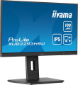 iiyama ProLite 21.5” IPS 3-side borderless monitor with USB hub, 100Hz refresh rate and height-adjustable stand