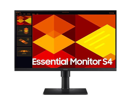 Samsung Monitor 24 inch S40GD IPS 1920x1080 FHD 16:9 2xHDMI 1xDP 2xUSB-A 2.0 1xUSB-B 5ms 100Hz HAS+PIV speakers flat 3YOn-Site (LS24D406GAUXEN)