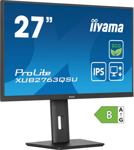 iiyama ProLite 27” IPS QHD panel with B energy class