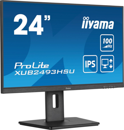 LED Monitor Iiyama ProLite XUB2493HSU-B7 - 24 - Flat screen - 60.5 cm