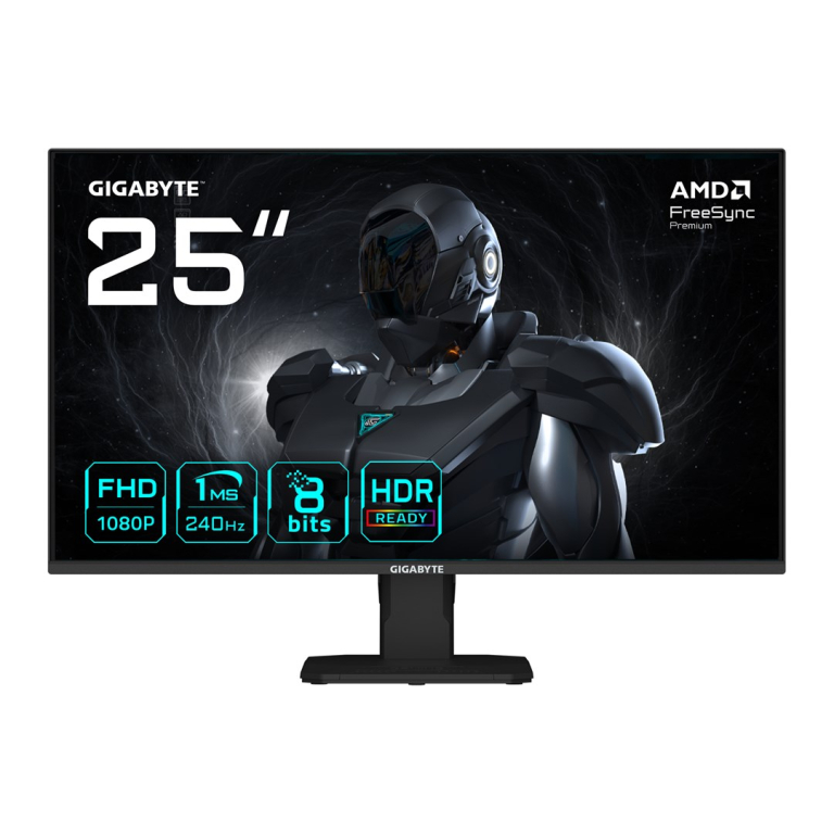 Tootefoto - GIGABYTE GS25F2A, 24.5 Zoll FHD Gaming monitor, 240Hz, SS-IPS-Panel, AMD Freesync Premium