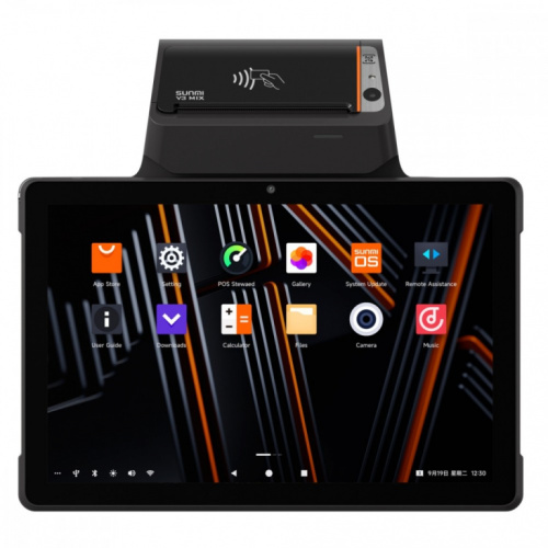 Sunmi Terminal wireless V3 Mix, Android 13, 4/32GB, 2+0.3 MP camera, 4G, Finger sensor, 80mm printer, Sunmi 1101 Scanner
