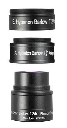 Barlow lens Baader Hyperion Zoom 2.25x 1.25"