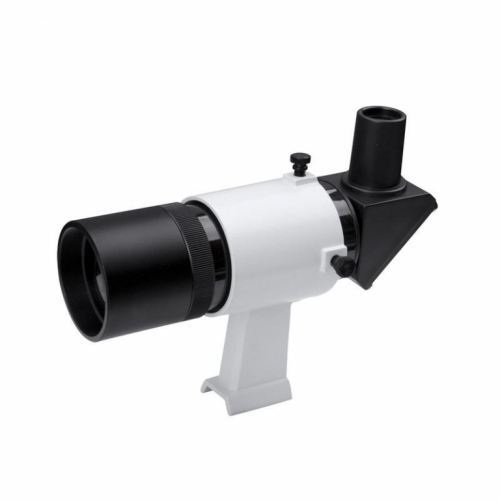 Skywatcher 9x50 finder scope with angle attachment straight 90 (black)