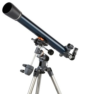 Celestron Astromaster 70EQ Refractor 165x Black