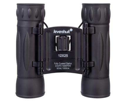 Levenhuk Atom 12x25 binocular Roof Black