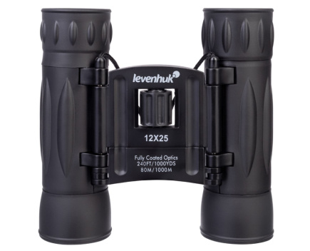 Levenhuk Atom 12x25 binocular Roof Black