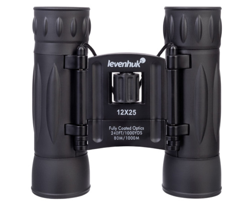 Levenhuk Atom 12x25 binocular Roof Black
