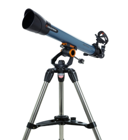 Celestron Inspire 70AZ Refractor 35x Черный, Blue