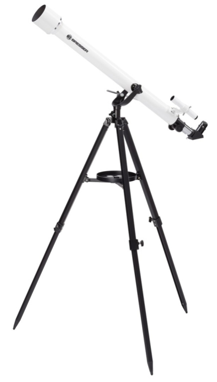 Bresser Optics CLASSIC 60/900 AZ Refractor 338x Черный, Белый