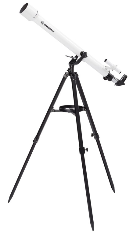 Bresser Optics CLASSIC 60/900 AZ Refractor 338x Черный, Белый
