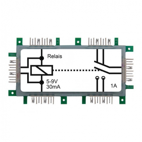 ALLNET BrickRknowledge Relais 5-9V 30mA 2x1