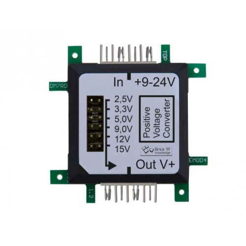 ALLNET BrickRknowledge Spannungsregler PWR 7...24V DC to +2,5/+3,3/+5/+9/+12/+15V, 5A/1A