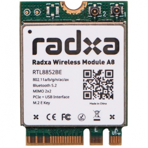 ALLNET Radxa zbh. M.2 WiFi 6 and BT5.2 Wireless Module A8