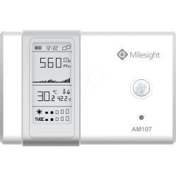 IoT Milesight Indoor Ambience Monitoring Sensor LoRaWAN Temp. Humidity CO2 PIR Light TVOC hPA E-Ink Display