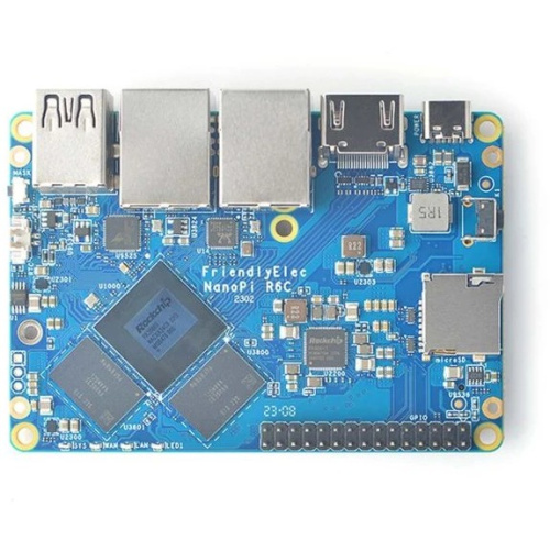 ALLNET FriendlyELEC NanoPI R6C Dual-2.5G ETH 8G RAM / 32G emmC Combo with Case