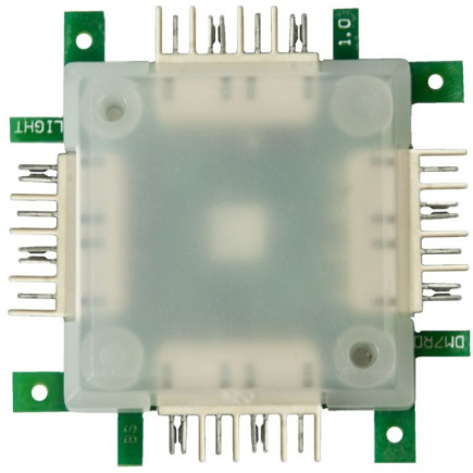 ALLNET BrickRknowledge LED RGB light Brick transparent 10er Pack