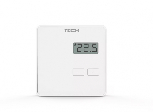 ROOM TEMPERATURE CONTROLLER WIRELESS WHITE R-8B