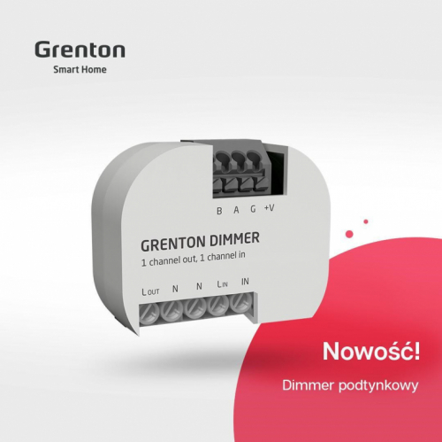 DIMMER flush Grenton lighting module