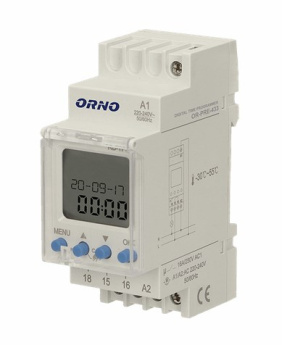 ORNO DIN RAIL ELECTRONIC PROGRAMMER && ...