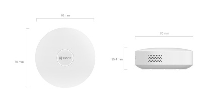 Home Gateway EZVIZ A3 (CS-A3-A0-W) Valge