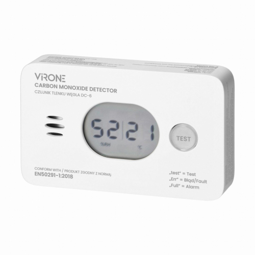 ORNO CARBON MONOXIDE DETECTOR 2xAA