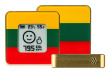 AIRVALENT AIRV-FLLT air quality meter Yellow