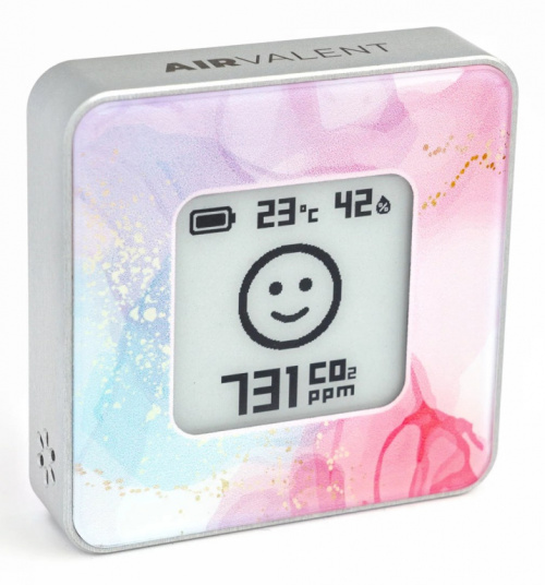 AIRVALENT AIRV-PINK air quality meter Silver