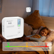Qoltec Carbon monoxide sensor with battery alarm 85dB