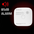 Qoltec Smoke detector with battery Tuya WiFi LED
