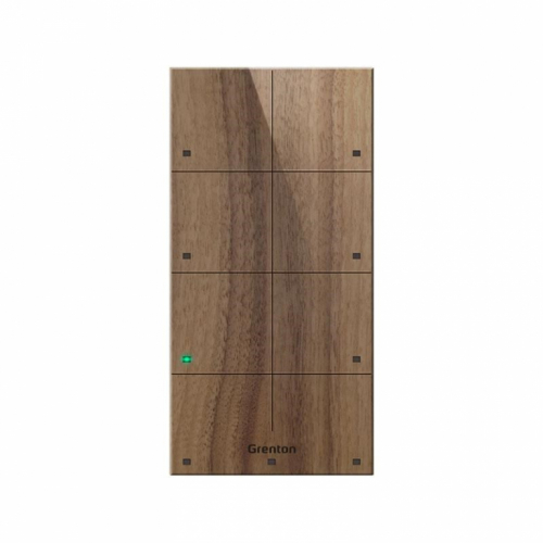 GRENTON TOUCH PANEL/ 8 TOUCH AREAS/ TF-BUS/ DARK WOODEN FRONT