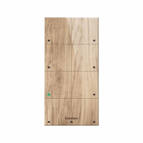 GRENTON TOUCH PANEL/ 8 TOUCH AREAS/ TF-BUS/ LIGHT WOODEN FRONT