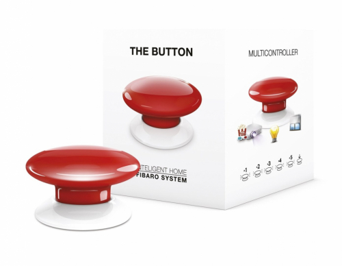 Fibaro The Button panic button Wireless Alarm INDFIBCZU0024