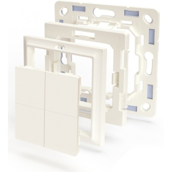 Shelly Plug & Play ''BLU Wall'' Switch 4 Adapter Gira & Merten Weiß