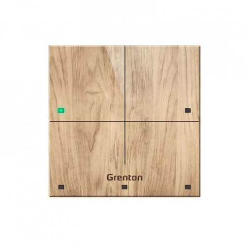GRENTON TOUCH PANEL/ 4 TOUCH FIELDS/ TF-BUS/ LIGHT WOODEN FRONT
